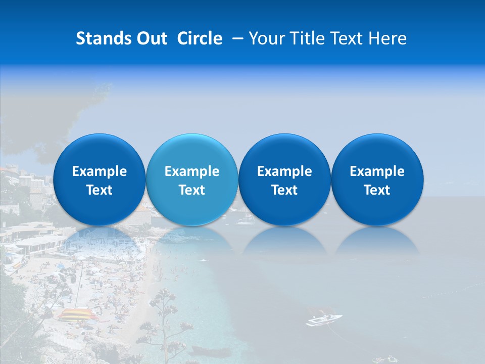 Europe Croatia Vacation PowerPoint Template