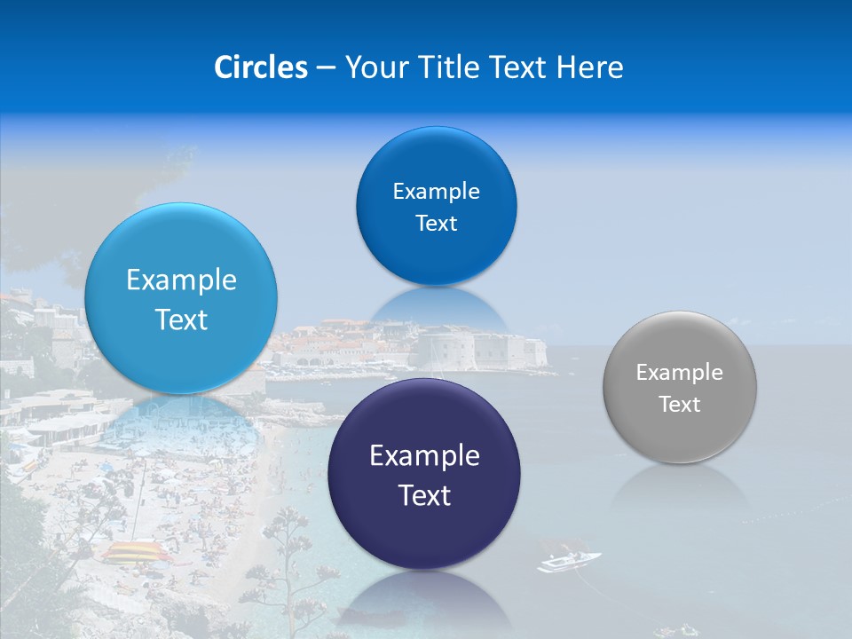 Europe Croatia Vacation PowerPoint Template