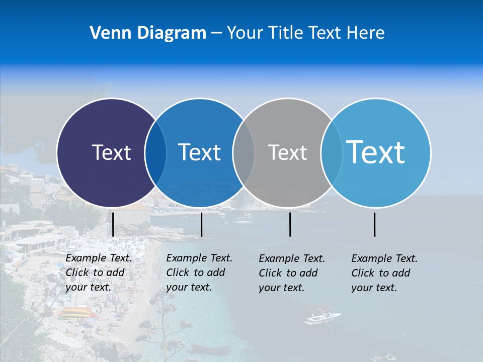 Europe Croatia Vacation PowerPoint Template