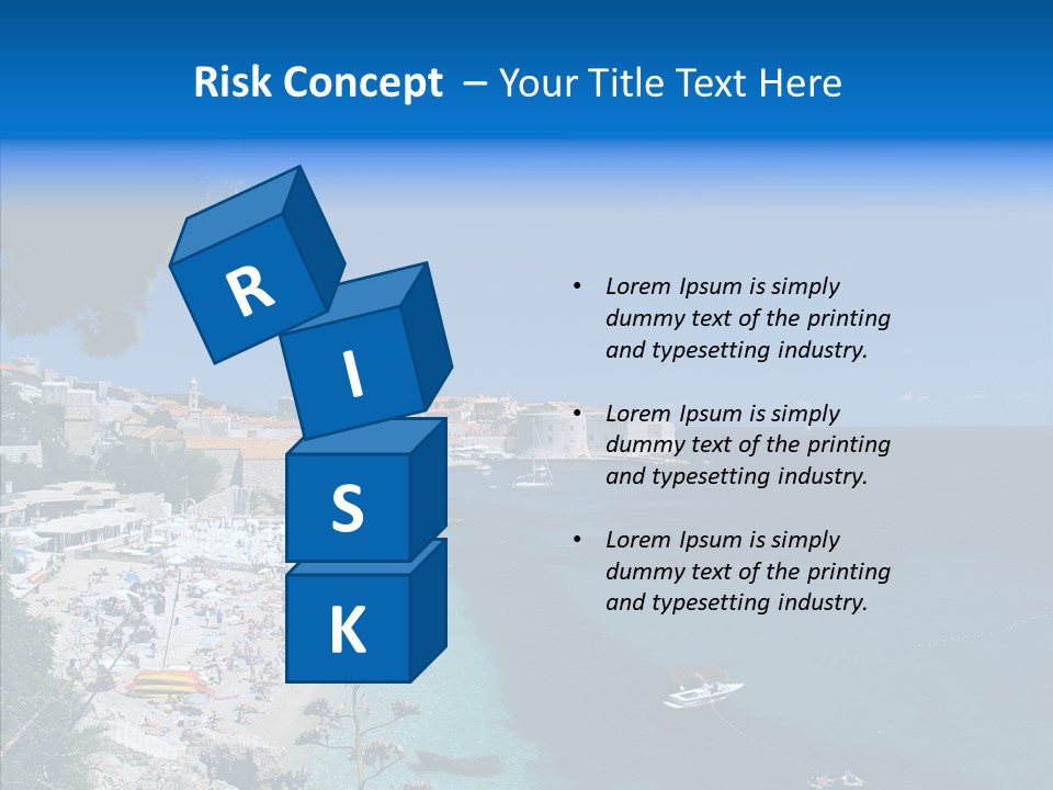 Europe Croatia Vacation PowerPoint Template