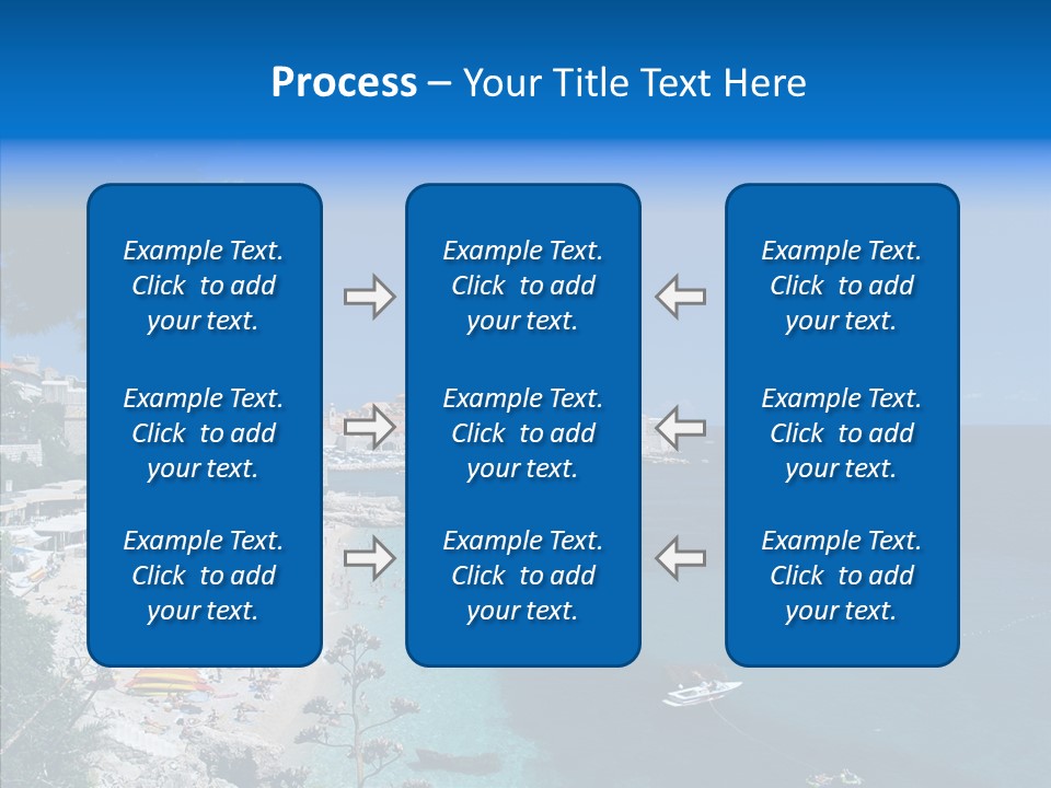 Europe Croatia Vacation PowerPoint Template