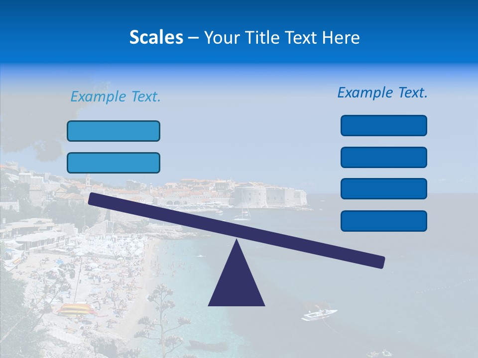 Europe Croatia Vacation PowerPoint Template