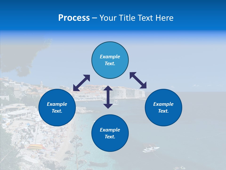 Europe Croatia Vacation PowerPoint Template