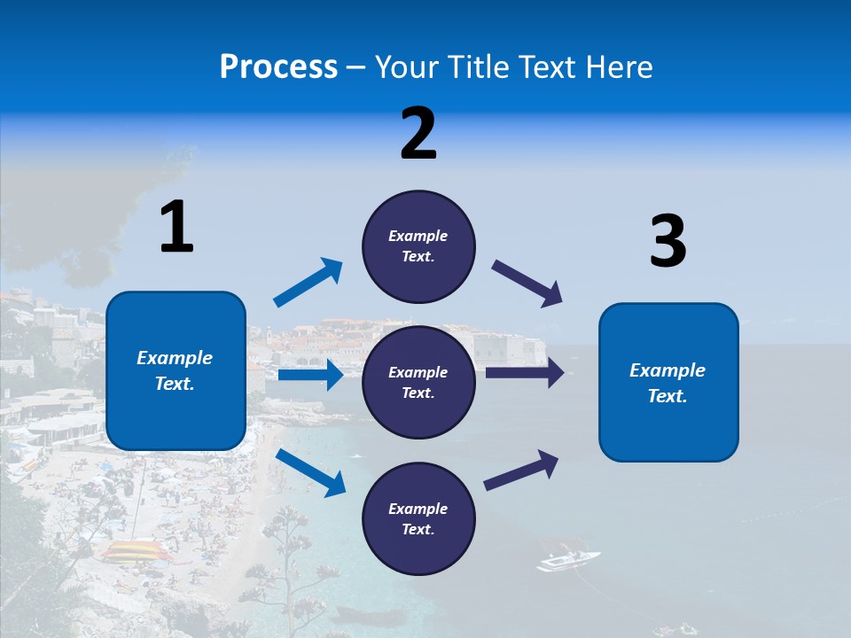 Europe Croatia Vacation PowerPoint Template