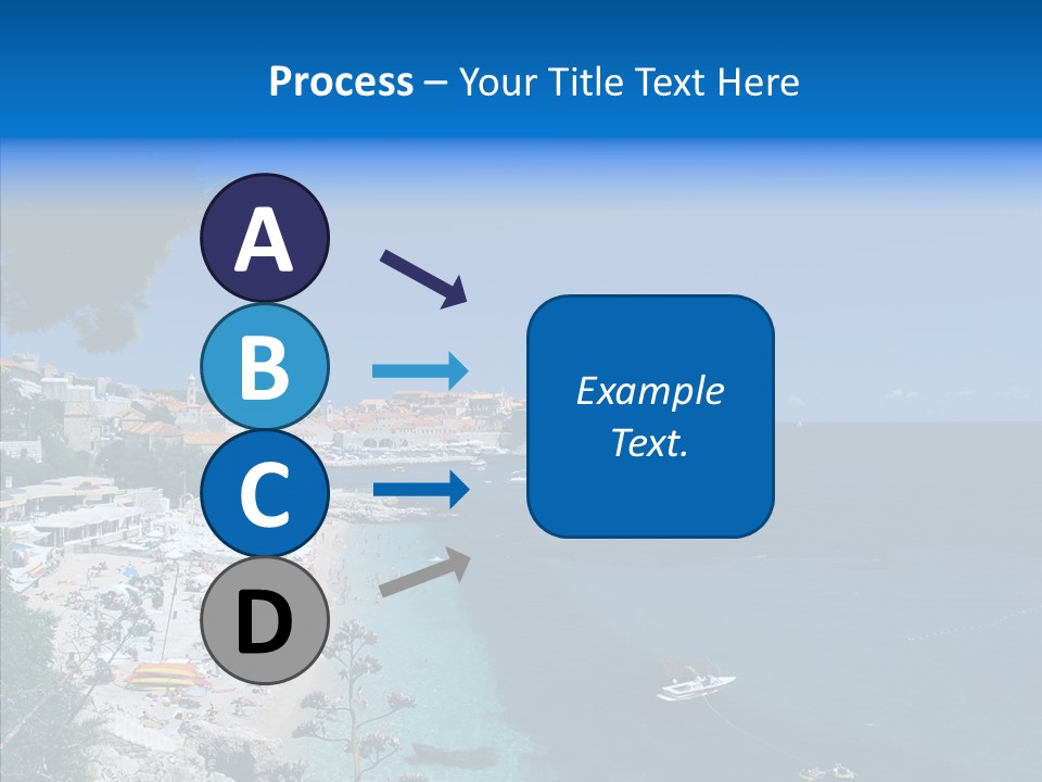 Europe Croatia Vacation PowerPoint Template