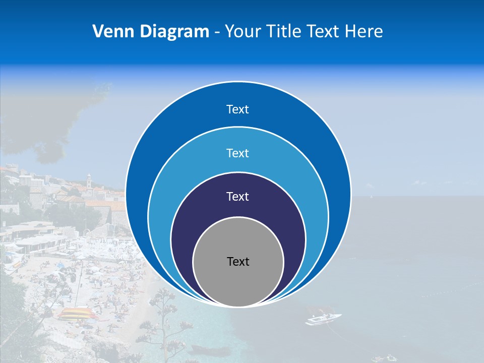 Europe Croatia Vacation PowerPoint Template