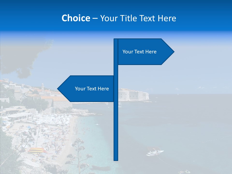Europe Croatia Vacation PowerPoint Template