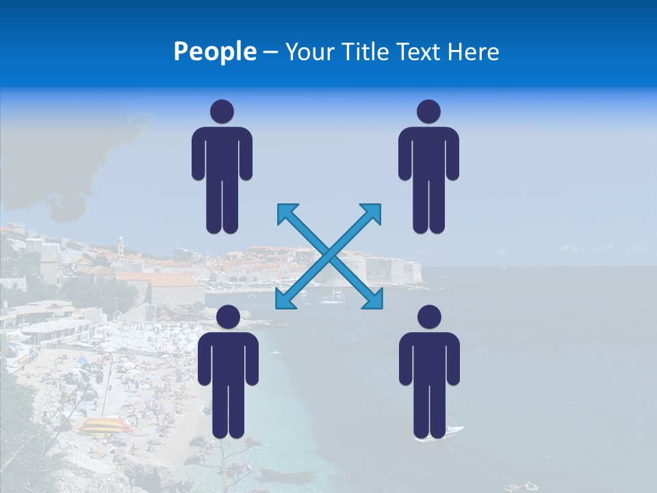 Europe Croatia Vacation PowerPoint Template