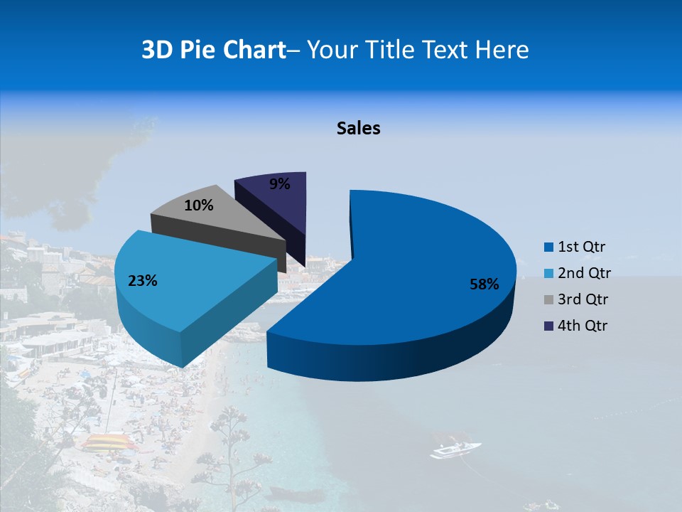 Europe Croatia Vacation PowerPoint Template
