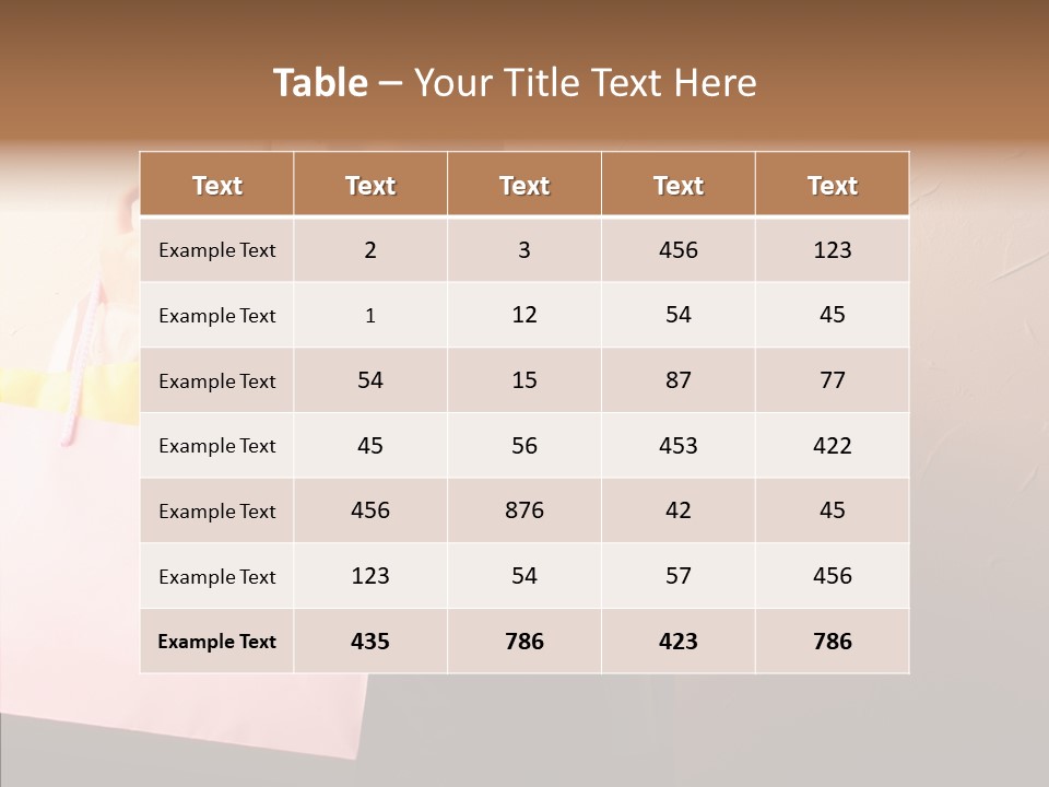 Holiday Hands Lady PowerPoint Template