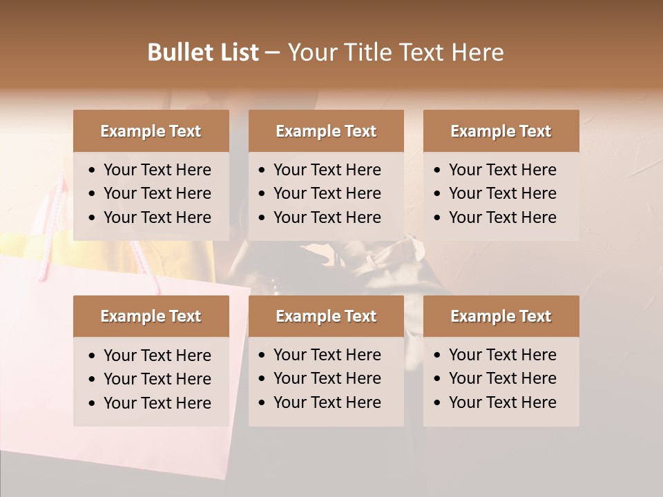 Holiday Hands Lady PowerPoint Template