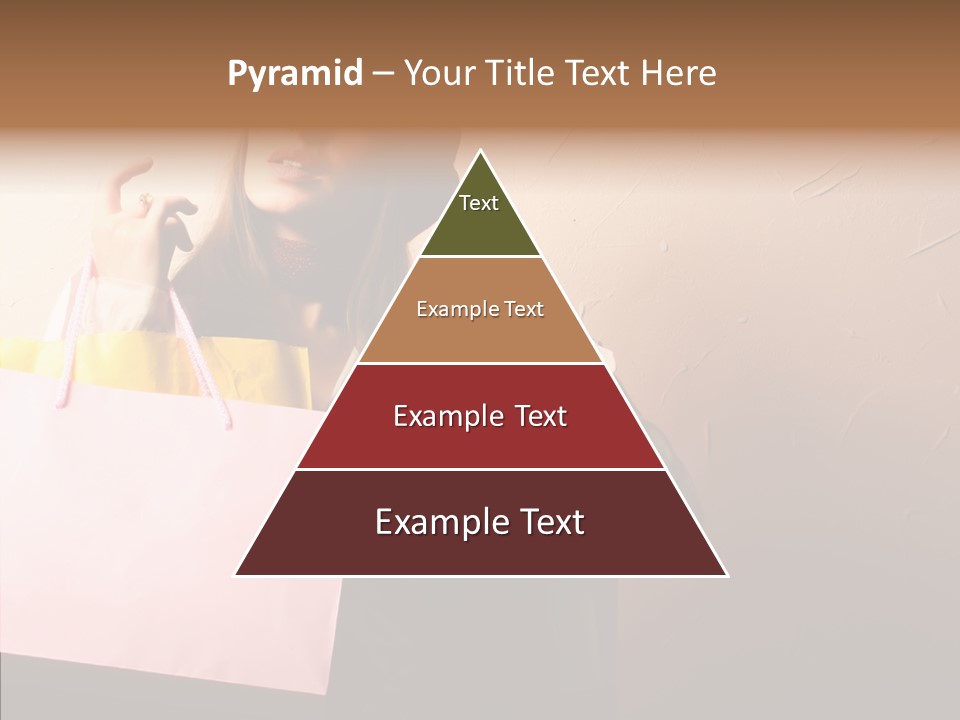 Holiday Hands Lady PowerPoint Template