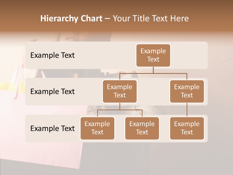 Holiday Hands Lady PowerPoint Template