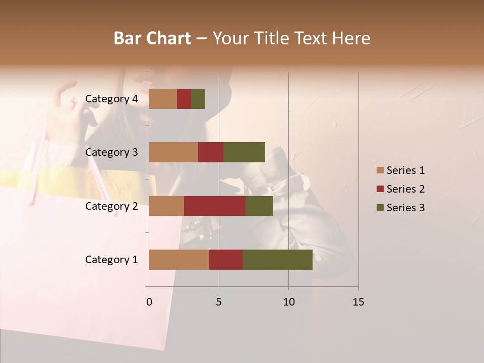 Holiday Hands Lady PowerPoint Template