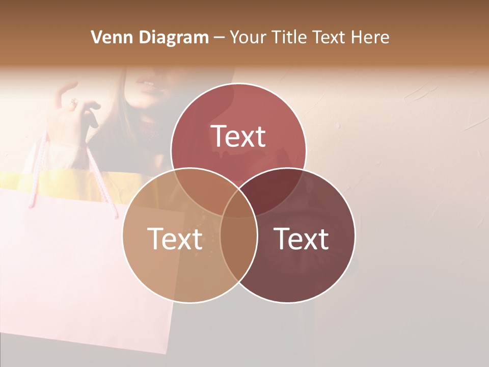 Holiday Hands Lady PowerPoint Template