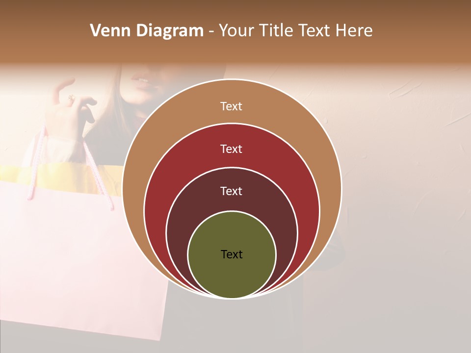 Holiday Hands Lady PowerPoint Template