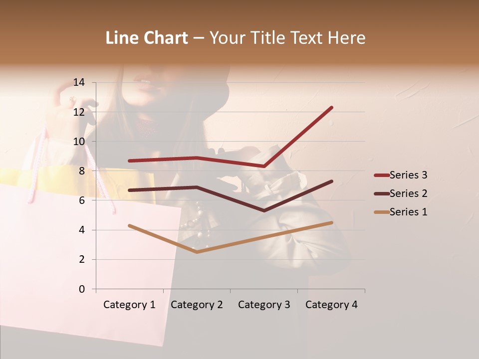 Holiday Hands Lady PowerPoint Template