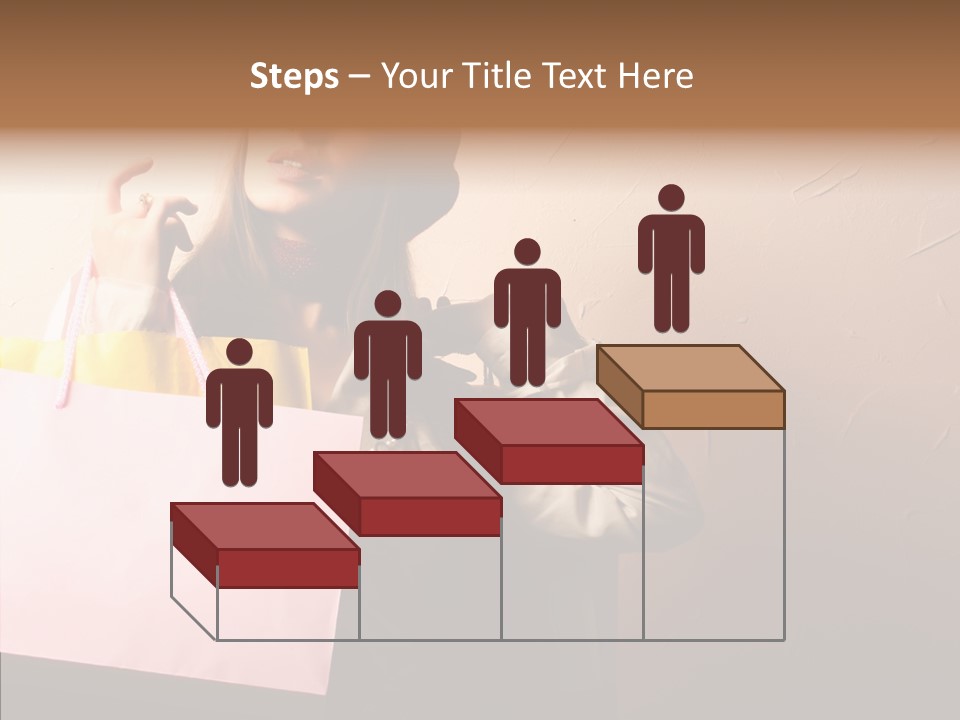 Holiday Hands Lady PowerPoint Template