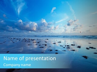 Art Season Shore PowerPoint Template