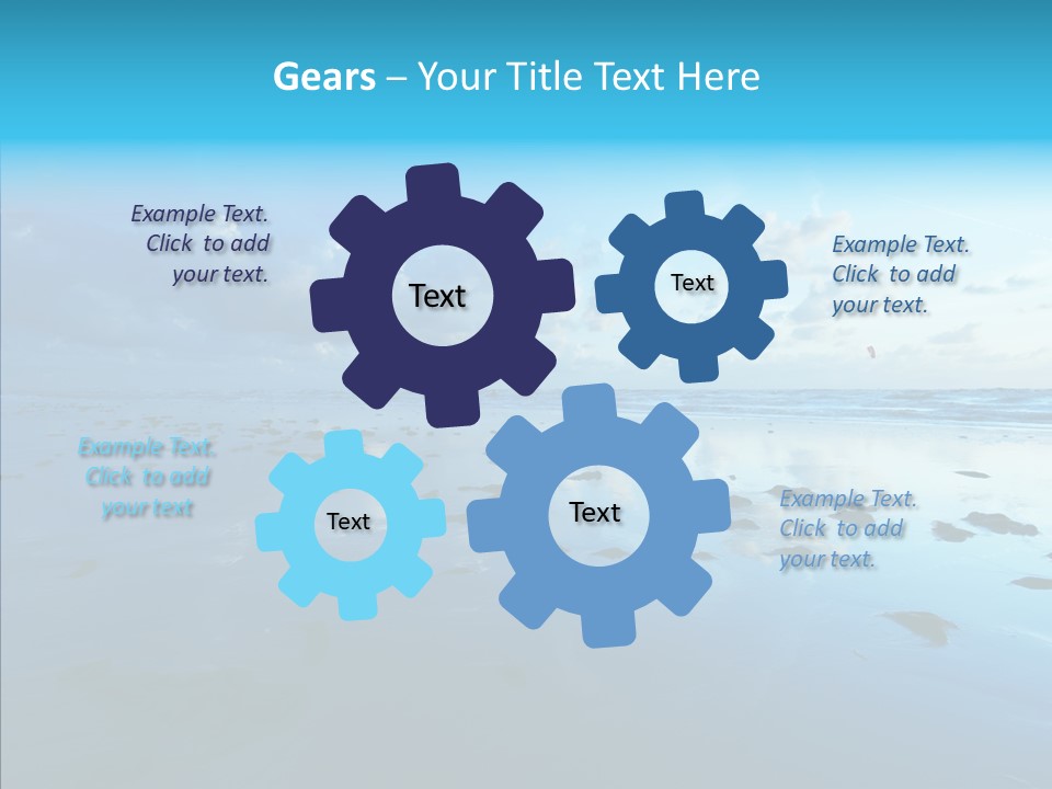 Art Season Shore PowerPoint Template