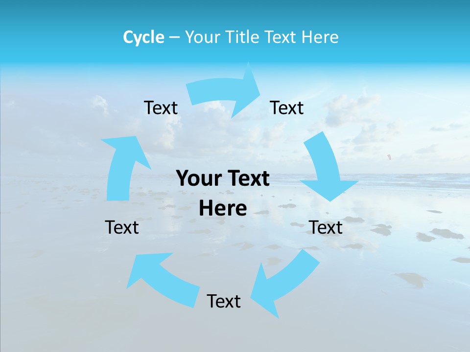 Art Season Shore PowerPoint Template