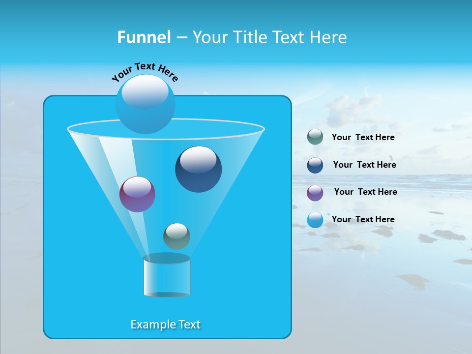 Art Season Shore PowerPoint Template