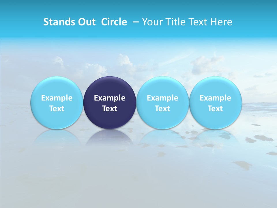 Art Season Shore PowerPoint Template