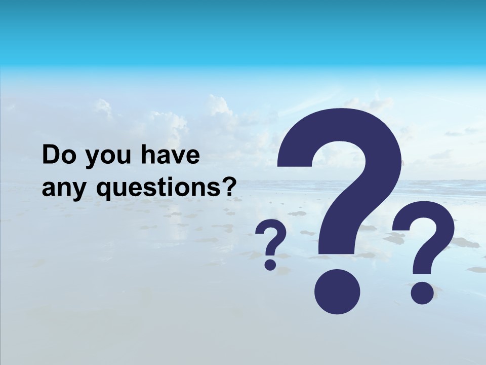 Art Season Shore PowerPoint Template