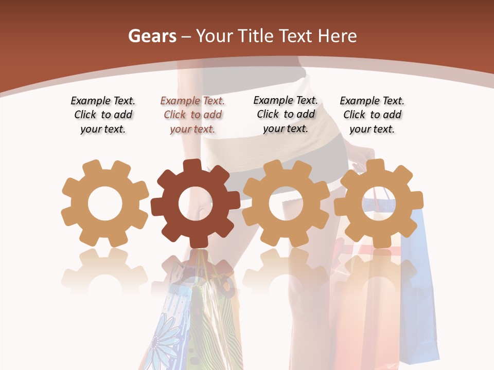 Bag Gift Present PowerPoint Template
