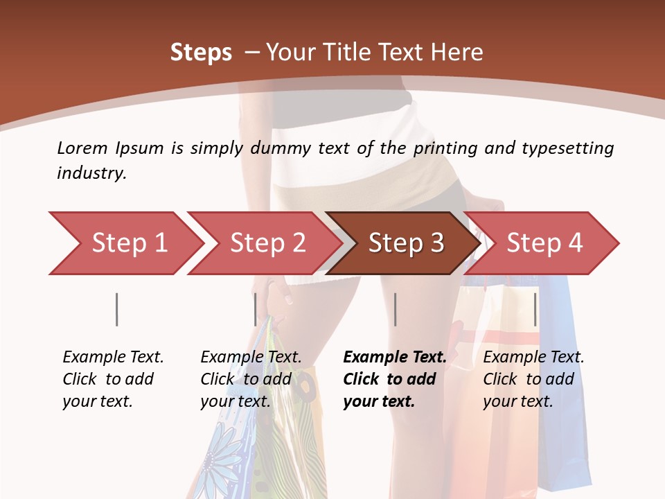 Bag Gift Present PowerPoint Template