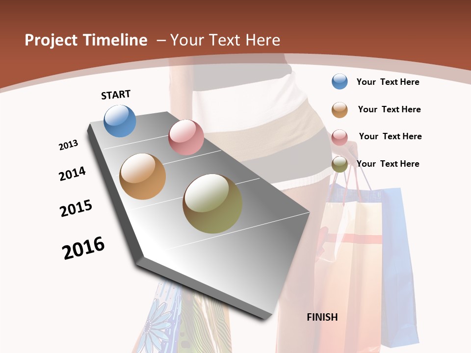 Bag Gift Present PowerPoint Template