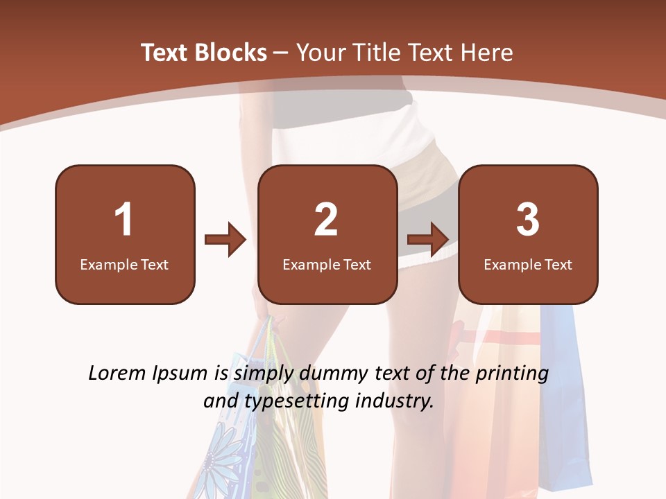Bag Gift Present PowerPoint Template