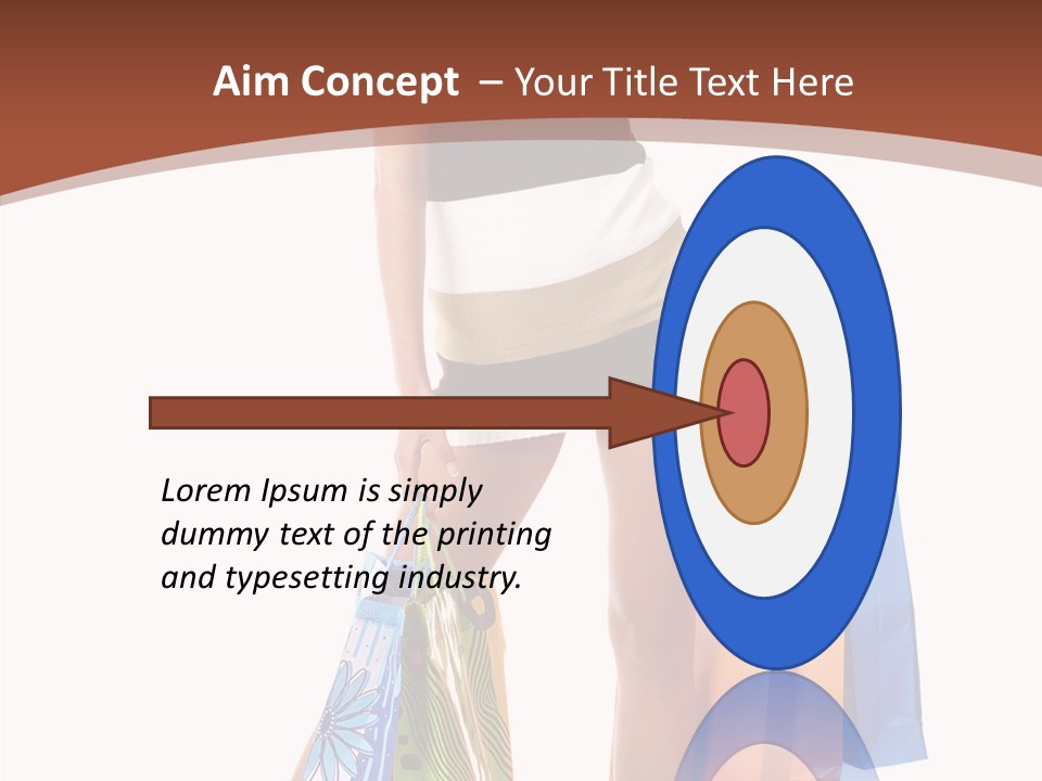 Bag Gift Present PowerPoint Template