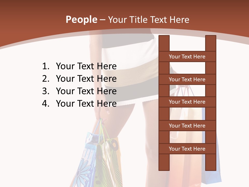 Bag Gift Present PowerPoint Template