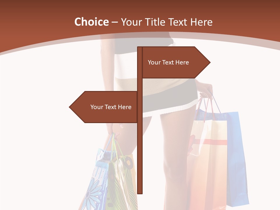 Bag Gift Present PowerPoint Template