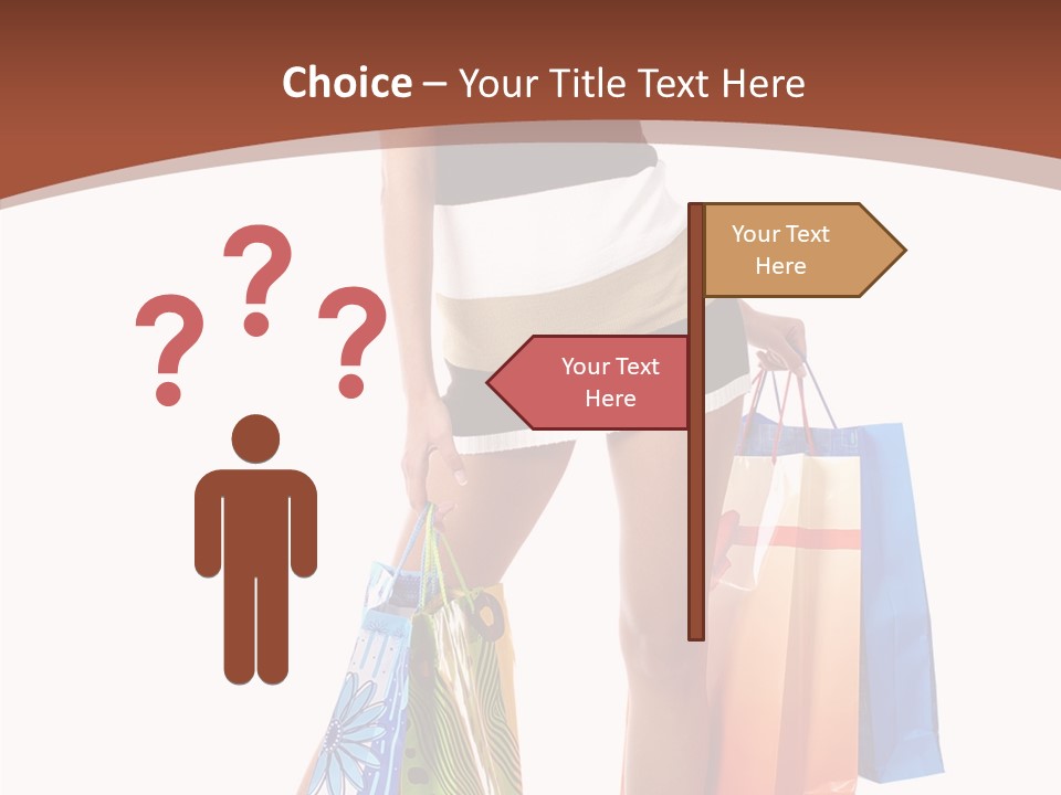 Bag Gift Present PowerPoint Template