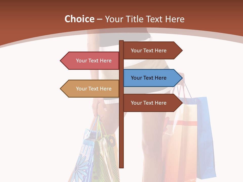 Bag Gift Present PowerPoint Template