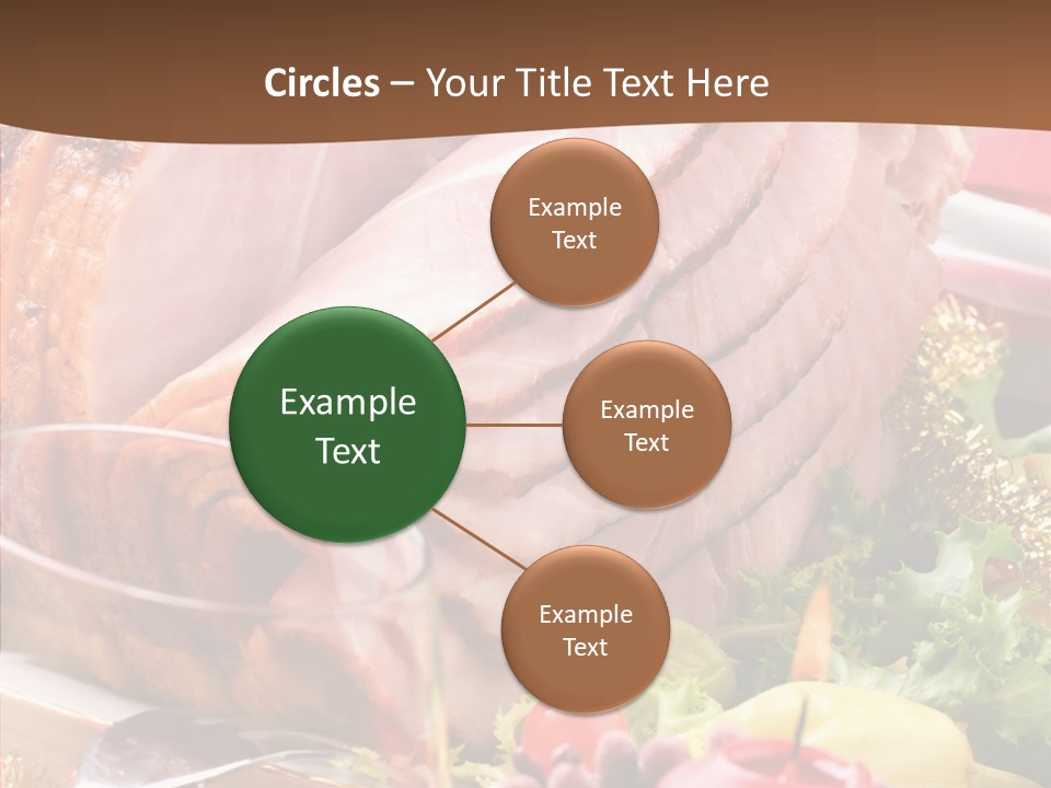 Meat Fat Glazed PowerPoint Template