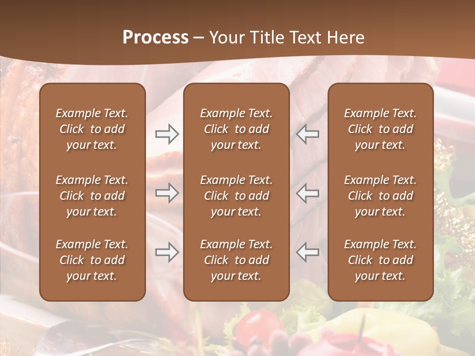 Meat Fat Glazed PowerPoint Template