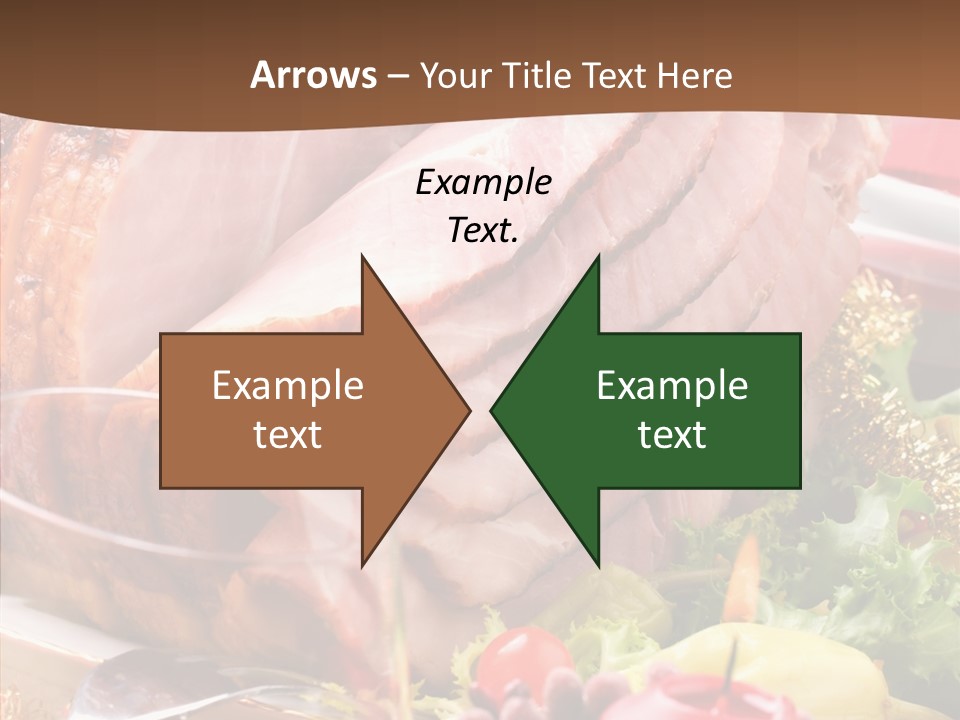 Meat Fat Glazed PowerPoint Template