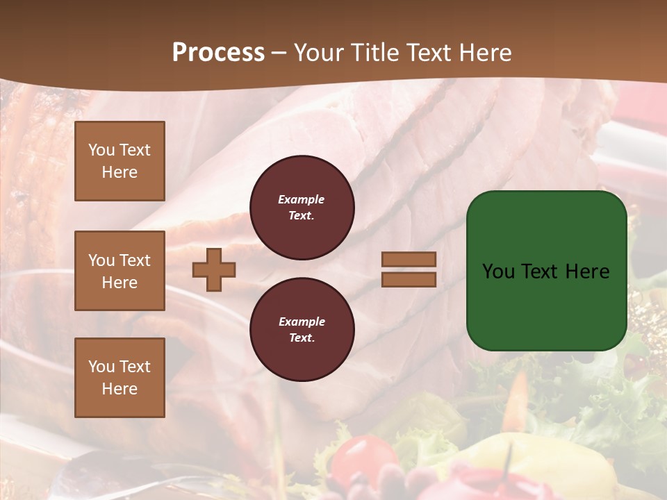 Meat Fat Glazed PowerPoint Template