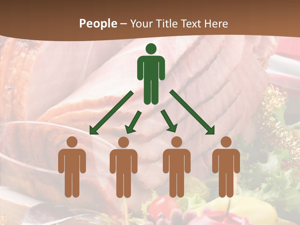 Meat Fat Glazed PowerPoint Template