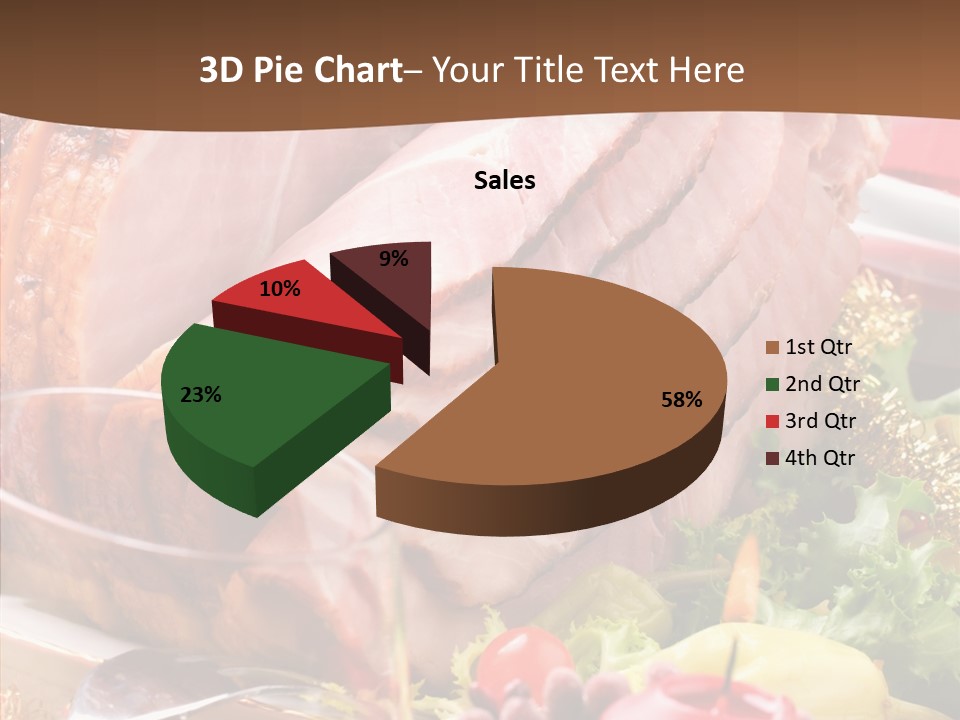 Meat Fat Glazed PowerPoint Template