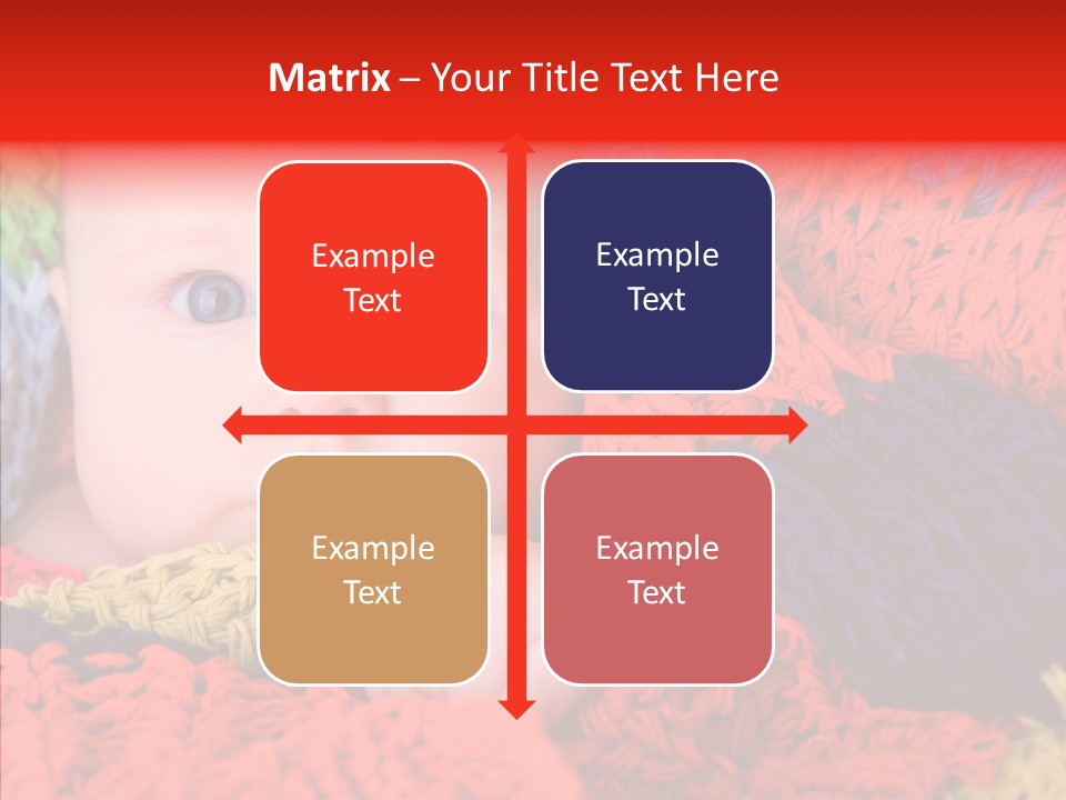 Caucasian Young Looking PowerPoint Template