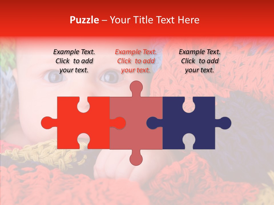 Caucasian Young Looking PowerPoint Template