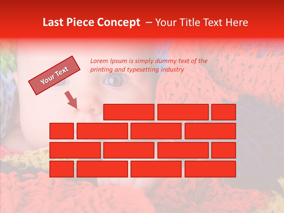 Caucasian Young Looking PowerPoint Template