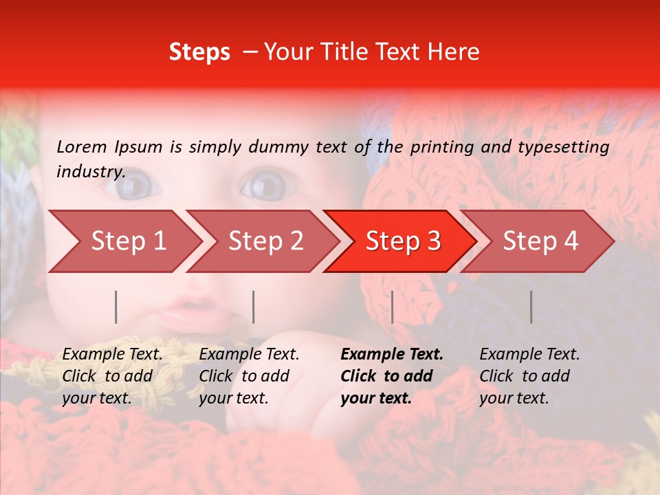 Caucasian Young Looking PowerPoint Template