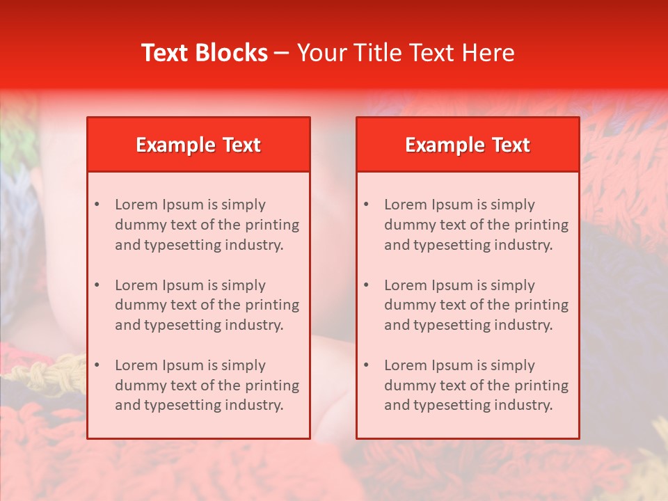 Caucasian Young Looking PowerPoint Template