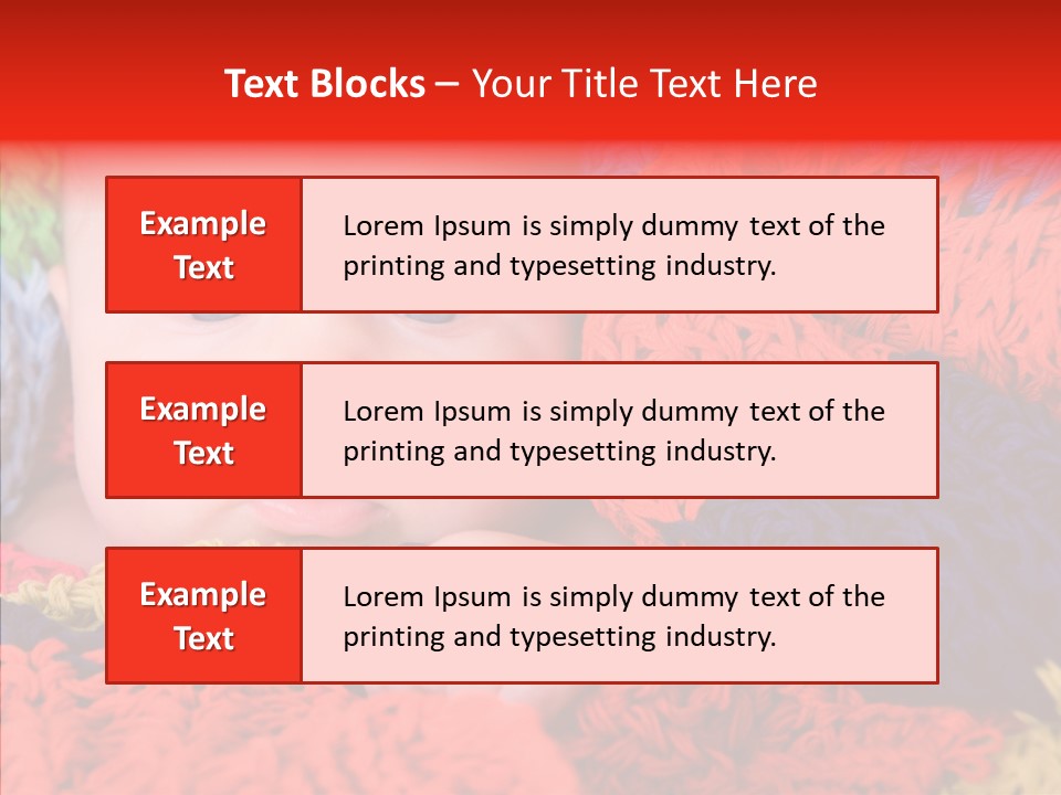 Caucasian Young Looking PowerPoint Template