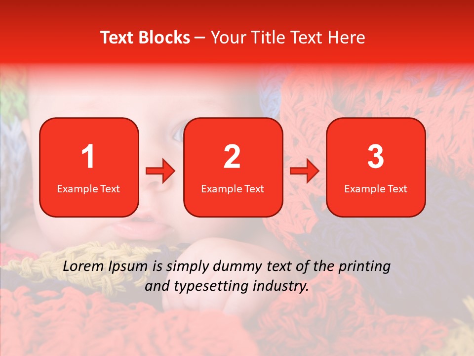 Caucasian Young Looking PowerPoint Template